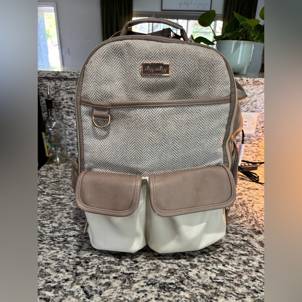 Itzy Ritzy Backpack Diaper Bag Boss Plus Bag